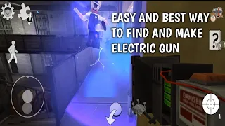 How to find and make Electric Gun In Ice Cream 5 Friends ||Easy and best way