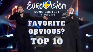 Eurovision 2024 - My TOP 10 | Alyona Alyona & Jerry Heil must win?