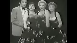 Judy Holliday, Tyrone Power, Kay Starr, Janet Blair,  1955 TV