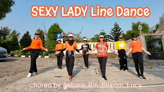 Sexy Lady Line Dance | choreo by Asbarebare, Rini Hukom, Lucy (INA) | Beginner