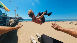 Hollywood Parkour POV 🇺🇸