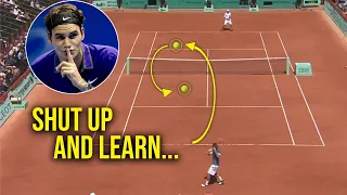 The Day Roger Federer Used "MAGIC" in Tennis! (TOYING with his Opponent)