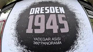 DRESDEN 1945 - Yadegar Asisi | 360° Panorama im Panometer Dresden