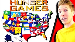 All 50 States in HUNGER GAMES SIMULATOR!