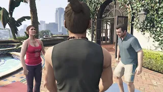 GTA 5 yoga and breaking into the IAA building