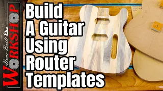 How to Build a Guitar Body Using Templates | Pine Guitar Body