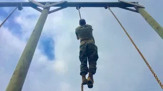 Rope Climb Techniques (S-Method & Wrap Around Method)