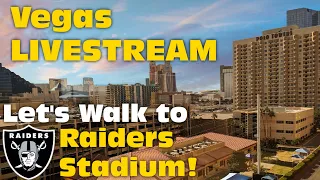 Vegas Live - Long Walk To Raiders Stadium