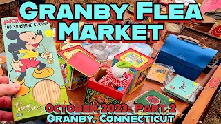 Holy Smokes! The Granby Flea Market is Awesome! October 2023, Episode Two.