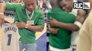Ot Genasis Begs Anthony Edwards For Game Jersey After Playoff Win