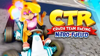 Crash Team Racing Nitro-Fueled - bye blue fire | Online Races #106