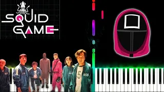 🆘️ SQUID GAME - Way Back Then Piano Tutorial