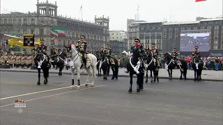 Desfile Cívico Militar, 112 Aniversario de la Revolución Mexicana.