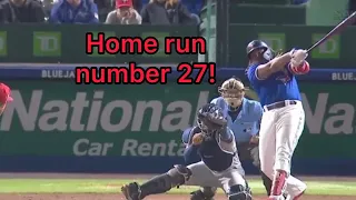 Vladimir Guerrero JR home run number 27🔥