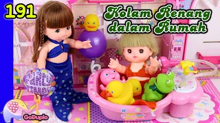 Mainan Boneka Eps 191 Kolam Renang dalam Rumah - GoDuplo TV