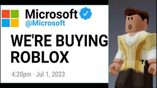 Is Microsoft Buying Roblox?!