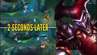 THIS IS WHY TRYNDAMERE PLAYERS HATE PLAYING VS. PINK WARD SHACO!!