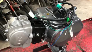 Lifan 125cc wiring - no lights, just run.