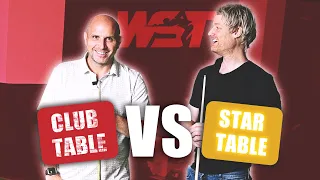 Club Table vs Pro Star Table with Joe Perry & Neil Robertson! | What's The Difference?