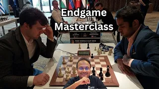 Vladimir Fedoseev vs Arjun Erigaisi | An instructive Endgame | Commentary by Sagar Shah