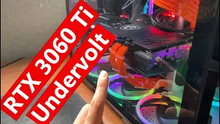 Undervolt your RTX 3060 Ti for more FPS! - Tutorial