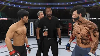 UFC 4 | Bruce Lee vs. Old Barber (EA Sports UFC 4)