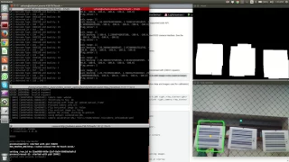 Multiple Barcode Detection using ROS and OpenCV