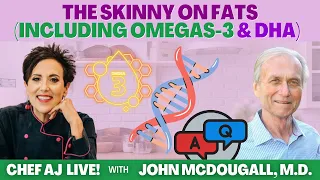 The Skinny on Fats (including Omegas-3 and DHA) with John McDougall, M.D.