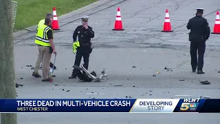 Officials: 3 dead after multi-vehicle crash in West Chester