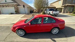 Mk4 Jetta Gets New Wheels and an Alignment!!!