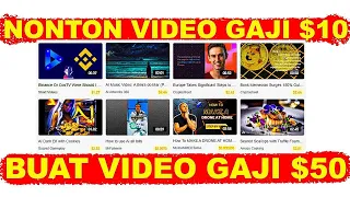 CARA MENGHASILKAN UANG, Cuma NONTON Video Youtube - Cara Dapat Uang Dari Internet