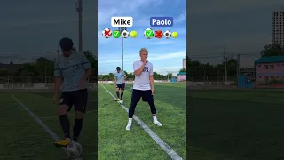 Stop the ball challenge ⚽️ #Shorts