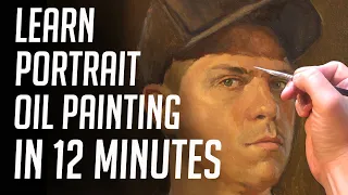 Portrait Painting Broken Down