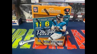New Retail Release!! 2022 Prestige Football Blaster Box Opening!! 2 Number Cards Pulled!!