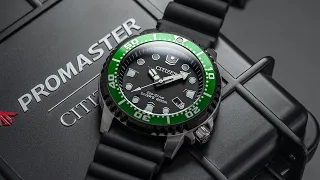 A Leading Affordable Diver Now Gets A Green Bezel - Citizen Promaster Diver (2021)