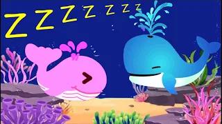 Gentle Bedtime Lullaby and Peaceful Fish Animation 🐟 Baby Lullaby Mozart 🌛 Baby Sleep Music💤