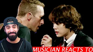 Jin Performs The Astronaut with Coldplay | Live in Buenos Aires | Musician's Reaction