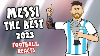 🏆MESSI IS THE FIFA BEST PLAYER 2023🏆  For the 8th time...