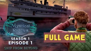 Mystical Riddles Episode 1 Ship From Beyond Walkthrough