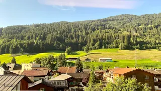 Beautiful Switzerland by train