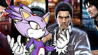 Yakuza 5 - Sonic Rush Adventure Easter Egg