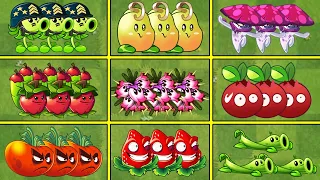 PVZ 2 All Plants Max Level Vs 35 Zombie Level 6 - Who Will Wins?