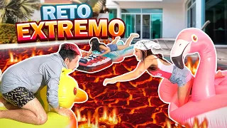 🔥LA PISCINA ES LAVA🔥 | INVITADOS SORPRESAS