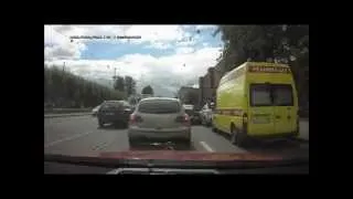 Подборка ДТП август 2012 - аварии видеорегистратор