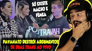 Lucas Pavanato faz Mulher TR@NS chorar em debate AO VIVO