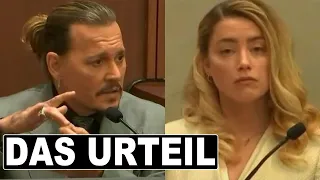 LIVE Übersetzung: Das Urteil Johnny Depp v. Amber Heard! auf Deutsch