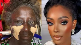 UNBELIEVABLE 👆 BOMB 💣🔥😱 MUST WATCH 😳 MAKEUP TRANSFORMATION ❤ MELANIN WOC