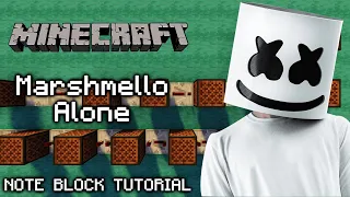 Marshmello - Alone - Minecraft Note Block Tutorial