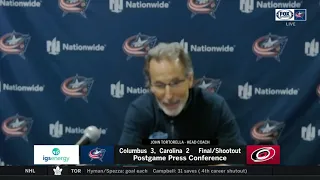 John Tortorella's message to the team remains consistent