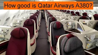 Trip Report: Qatar Airways A380 London to Doha Business Class